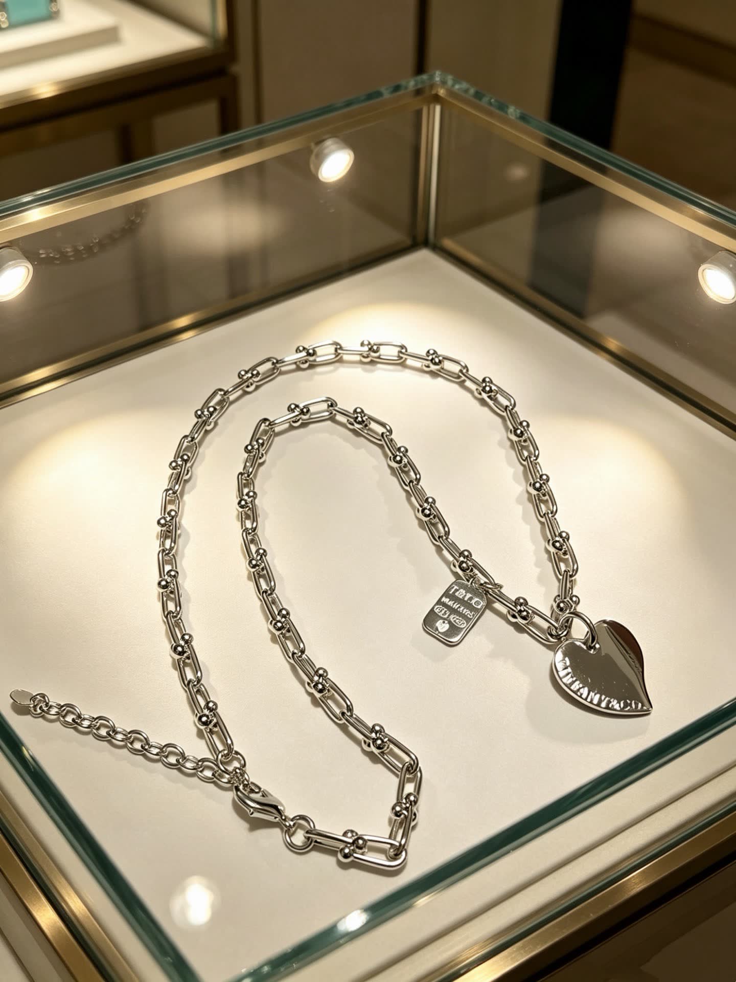 Tiffany & Co. Heart Tag Necklace